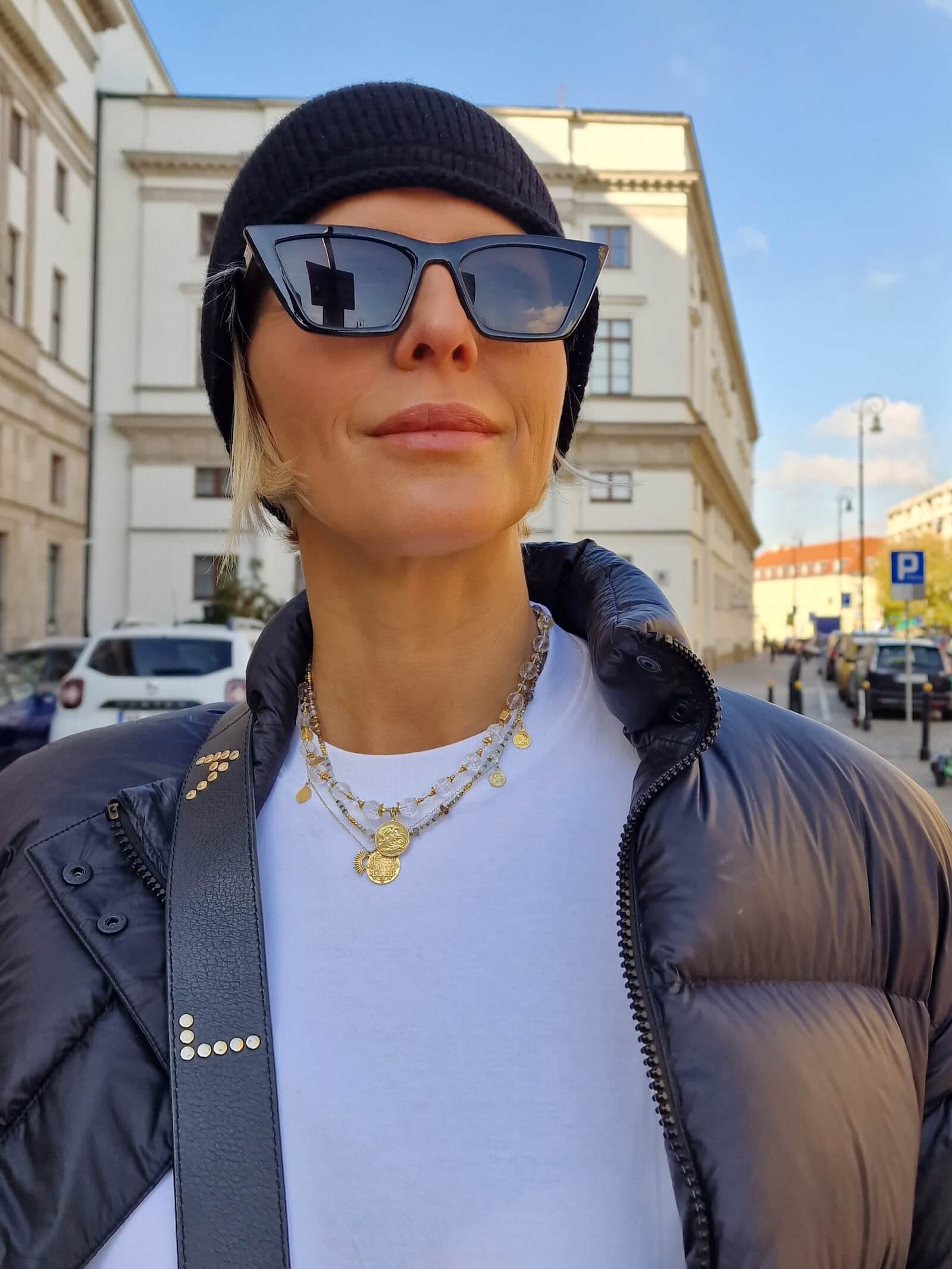 Zestaw Naszyjników z Kryształem Górskim