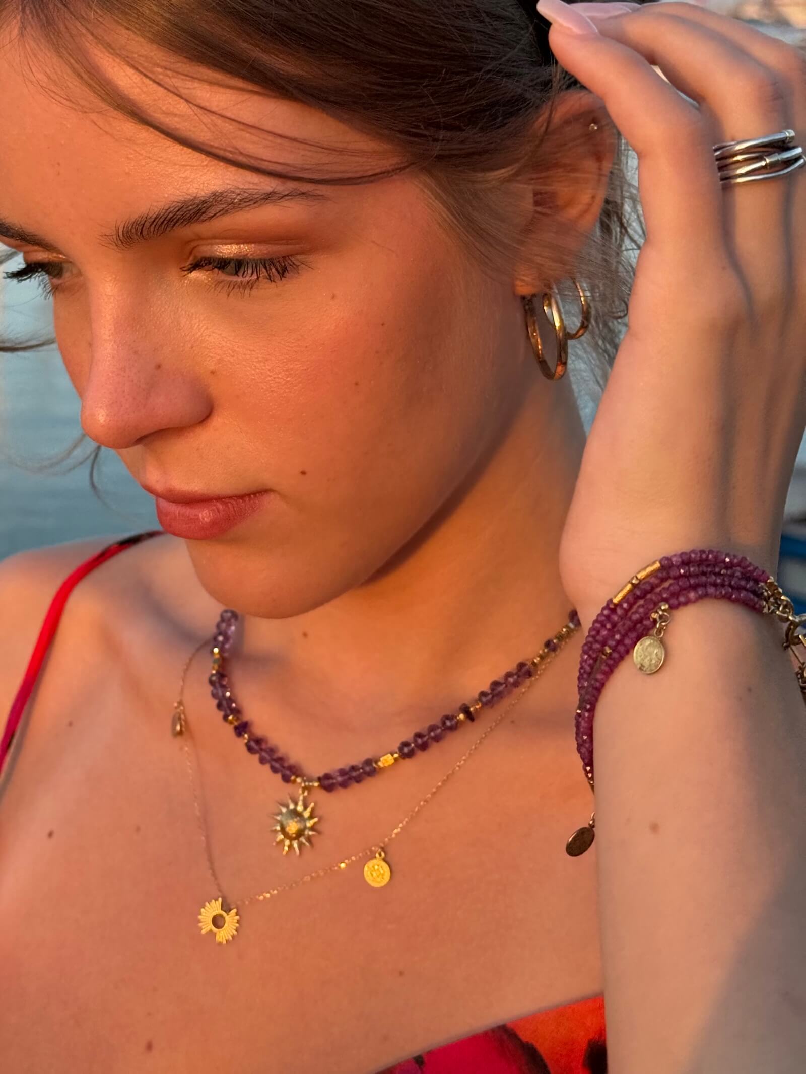 Bransoletka z Rubinów