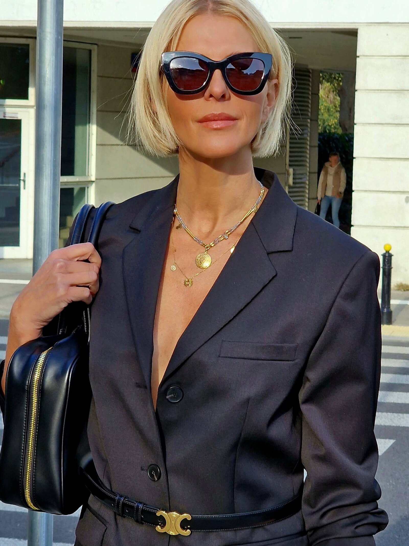 Naszyjnik z Topazem i Zawieszką - Moneta Azteków