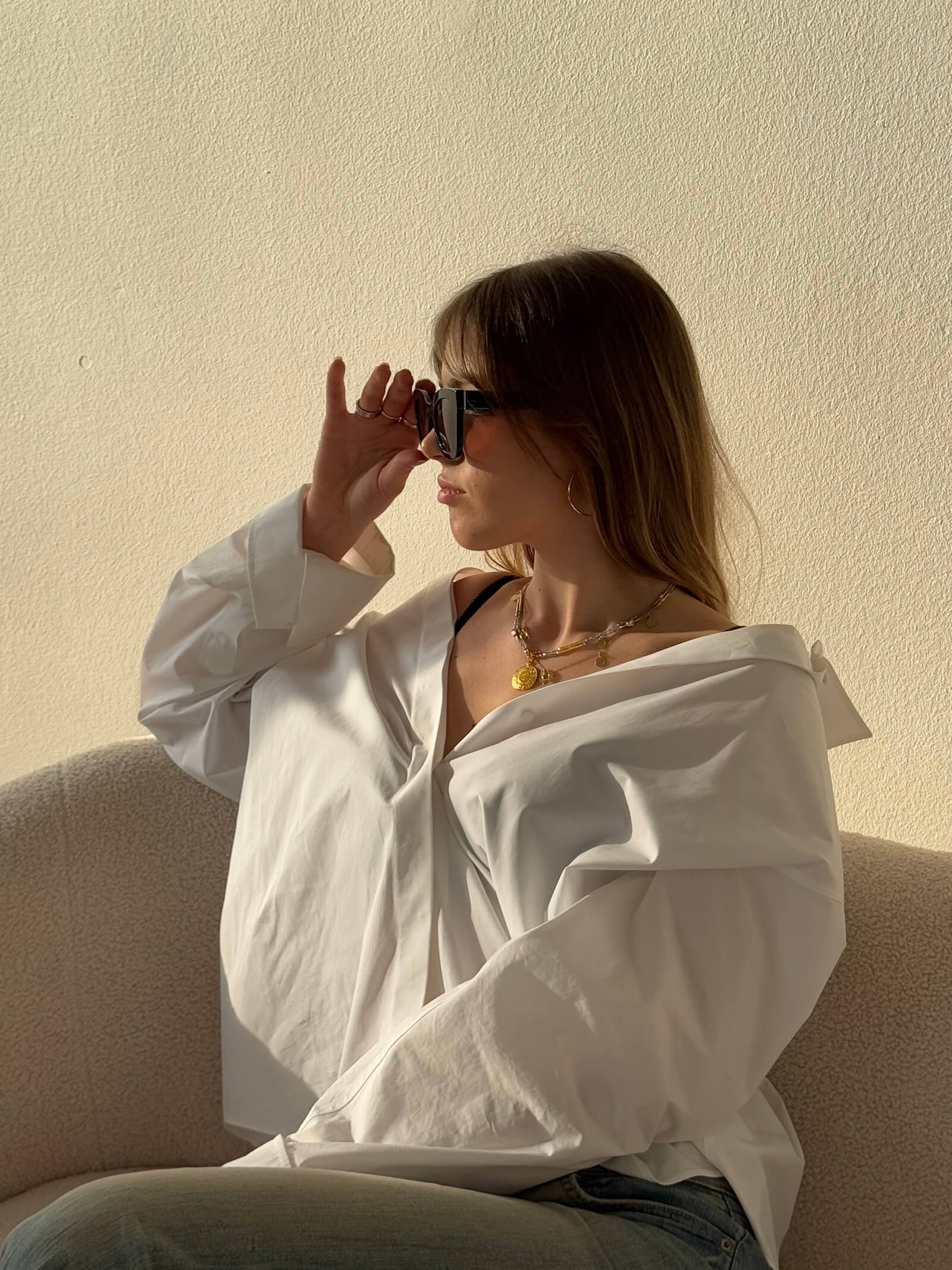 Naszyjnik z Topazem i Zawieszką - Moneta Azteków