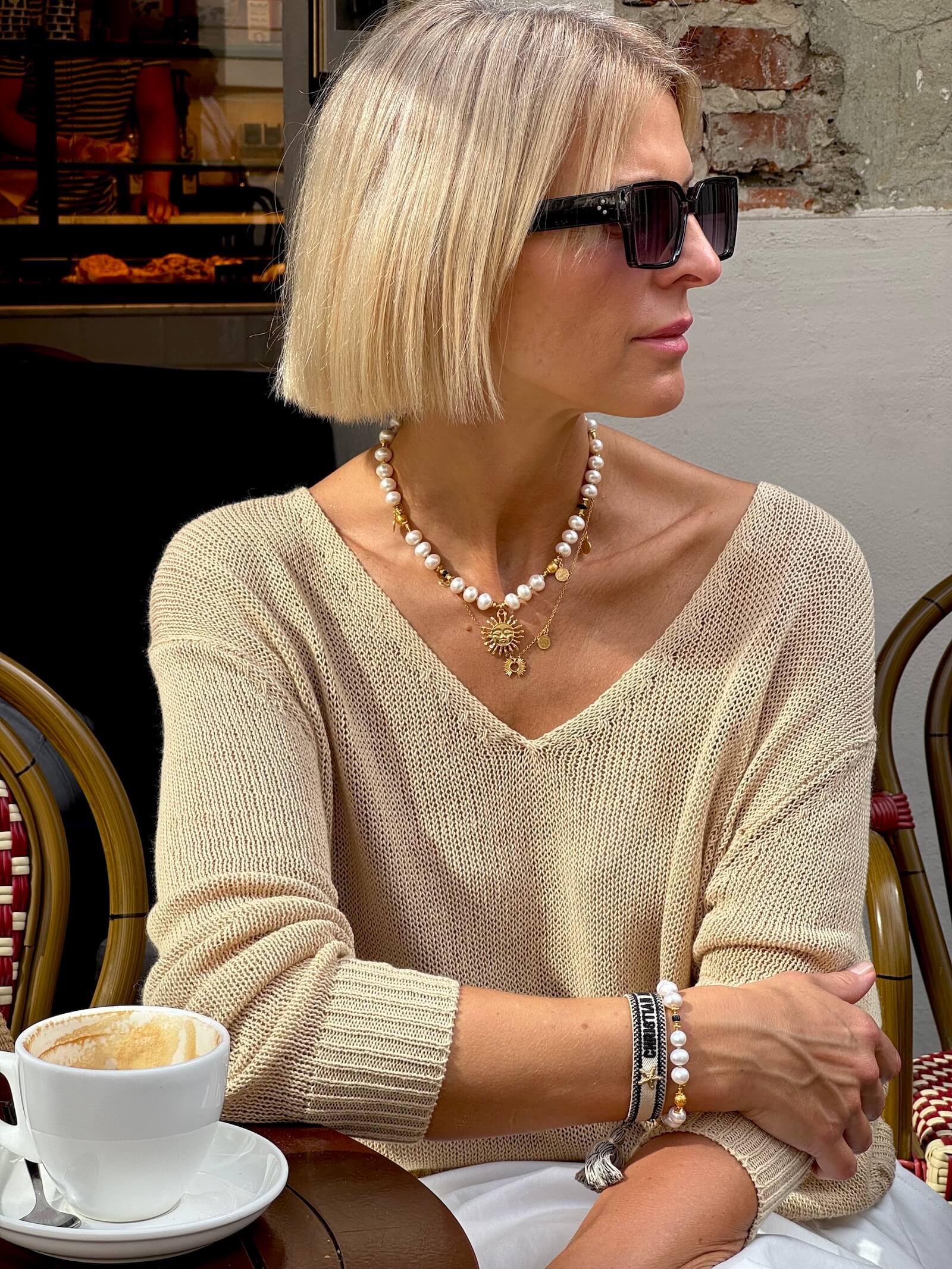 Reifenperlenarmband