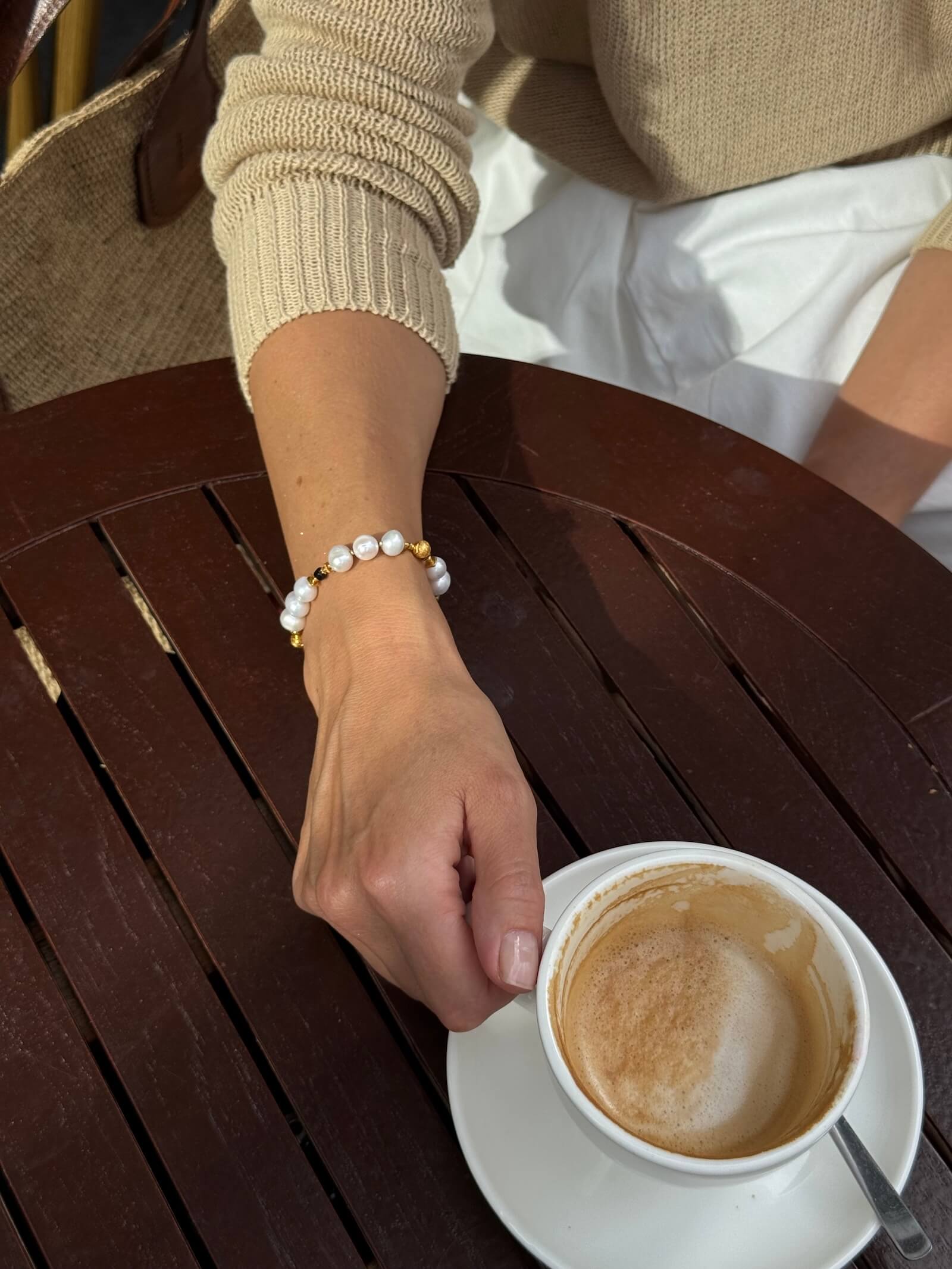 Reifenperlenarmband
