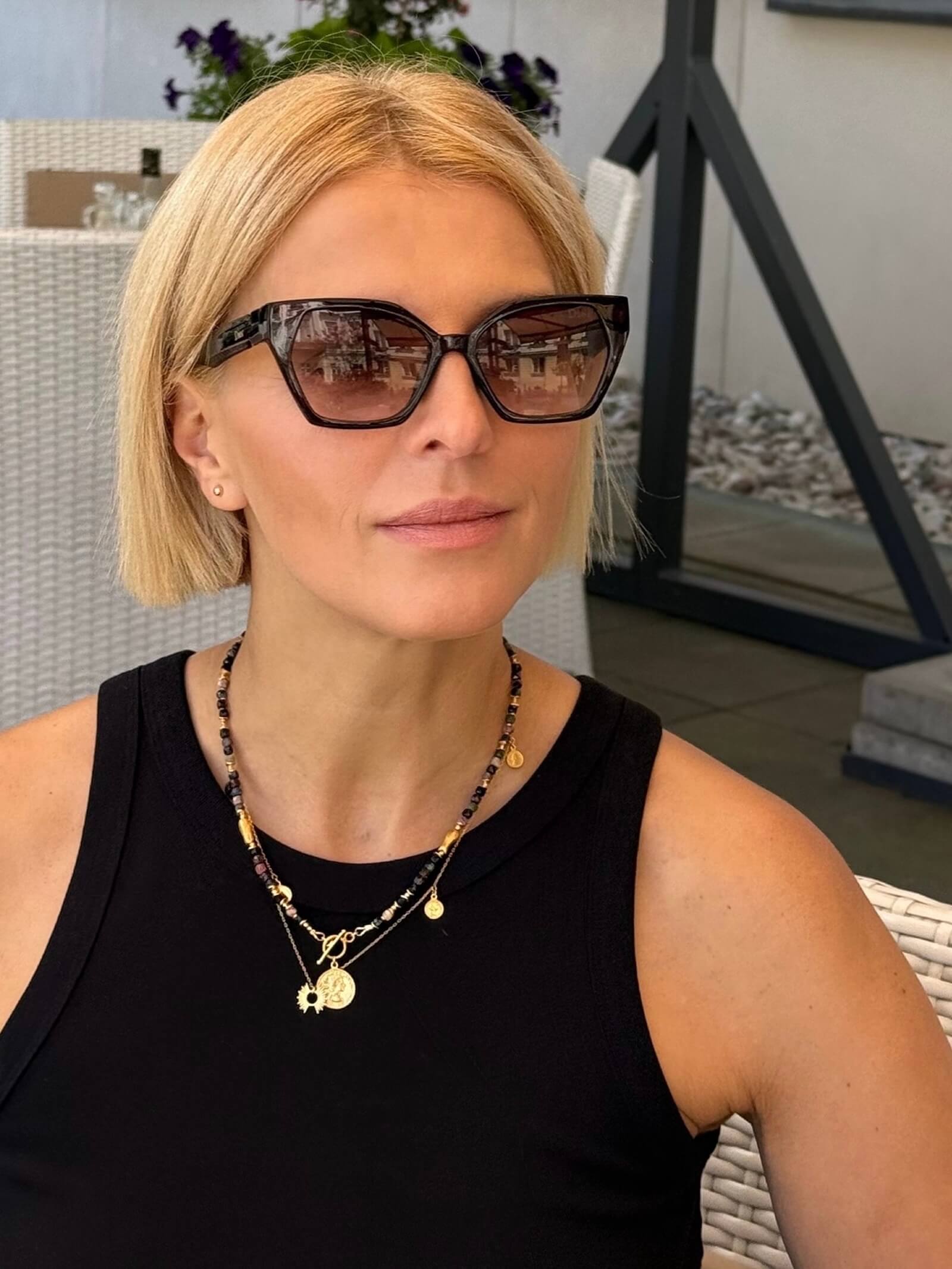 Naszyjnik z Turmalinu z Zapięciem na Patyczek