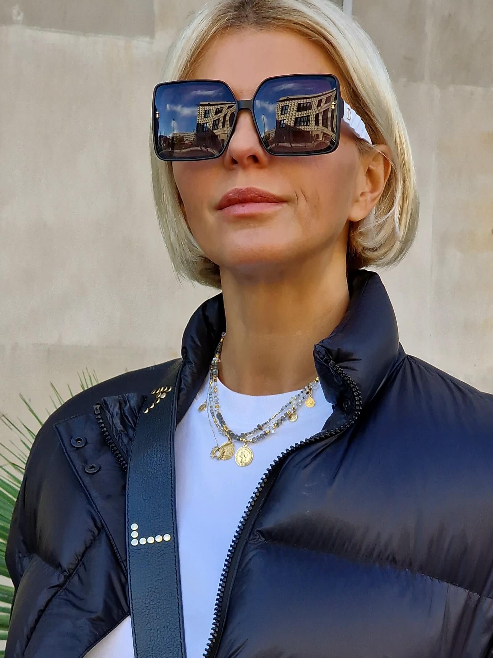 Zestaw Naszyjników z Labradorytem i Kryształem Górskim