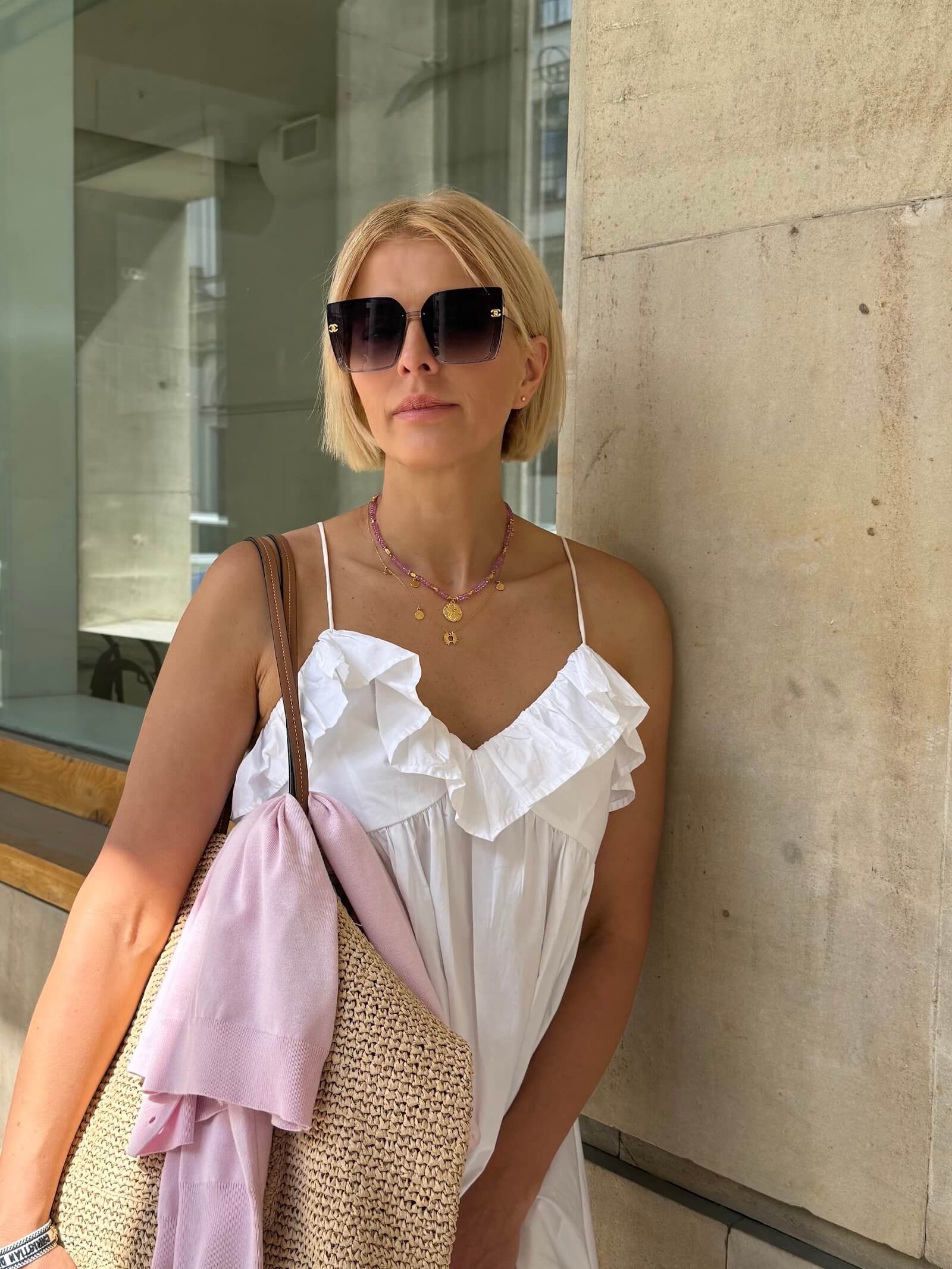 Pink Topaz Necklace with Dragonfly Coin Pendant