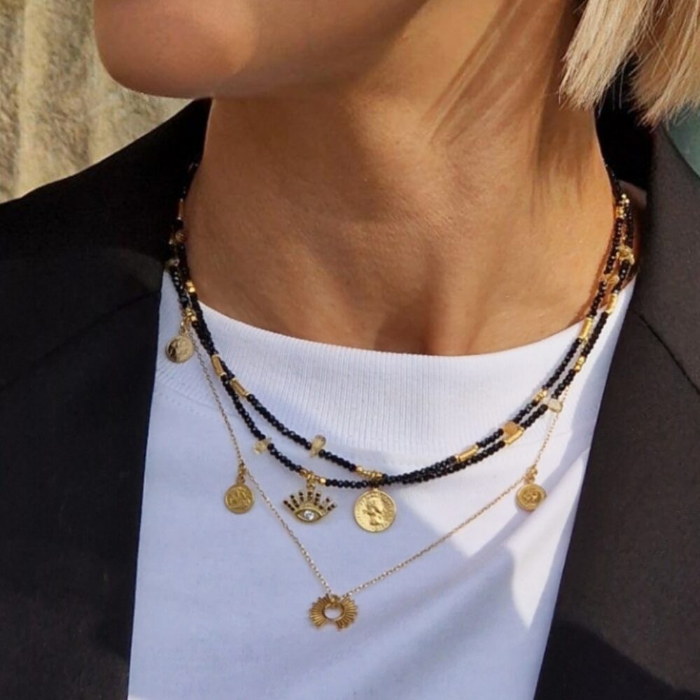 Łańcuszek ze słoneczkiem