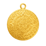 Moneta Azteków złota